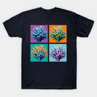 Pop Haliclona Sponge Art - Cool Underwater T-Shirt